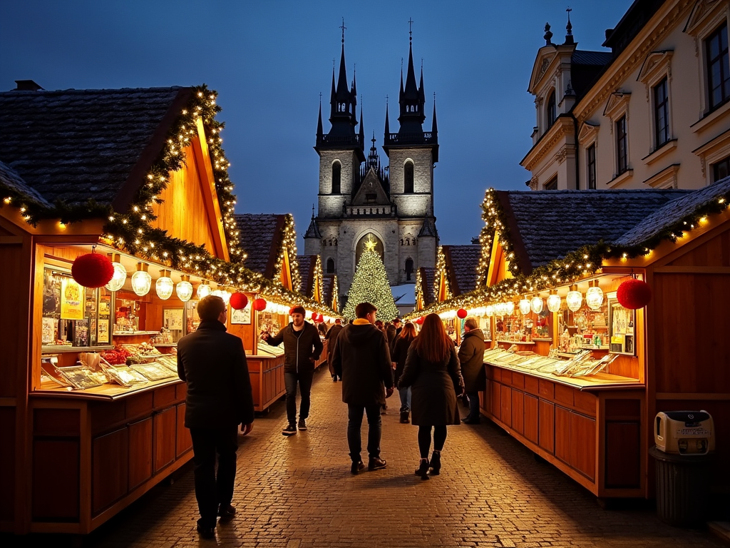 marche de noel cracovie